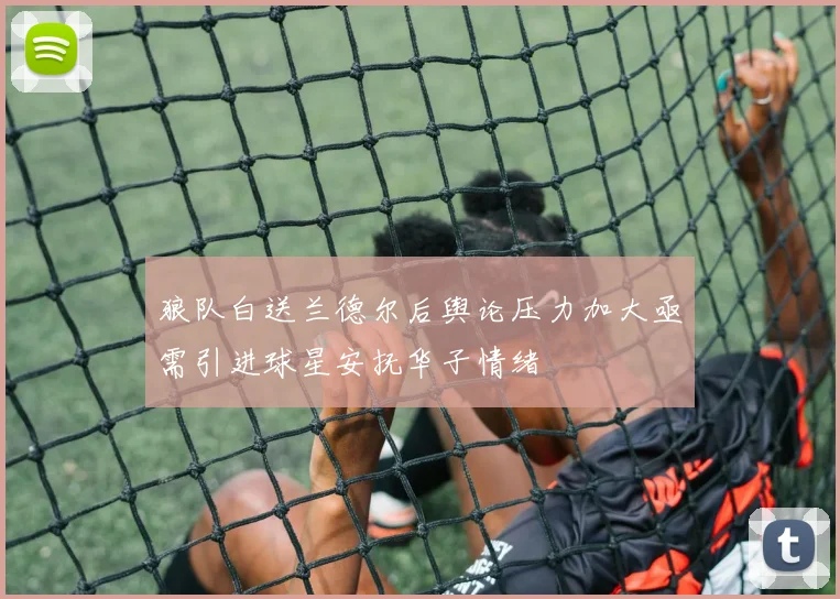 狼队白送兰德尔后舆论压力加大亟需引进球星安抚华子情绪